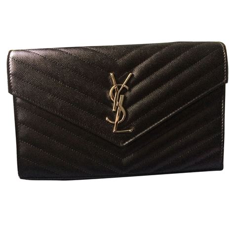 ysl black.clutch|YSL clutch nordstrom.